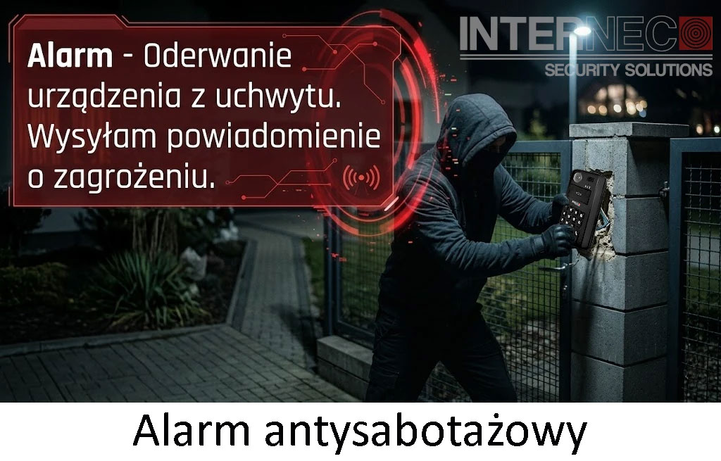 Alarm antysabotażowy