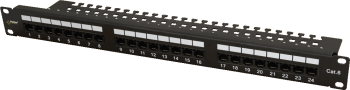 Patch Panel RP-U24V6 24 porty / UTP / Cat6