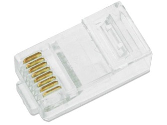 Wtyk RJ45 kategorii 6 UTP (opakowanie 10 szt)