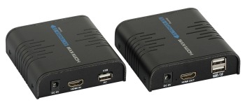 Konwerter sygnału HDMI na sygnał IP z przedłużaczem USB