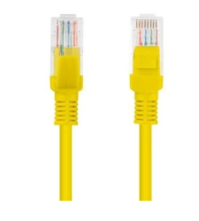 Patchcord UTP RJ45 kategorii 5E 1m Conotech żółty