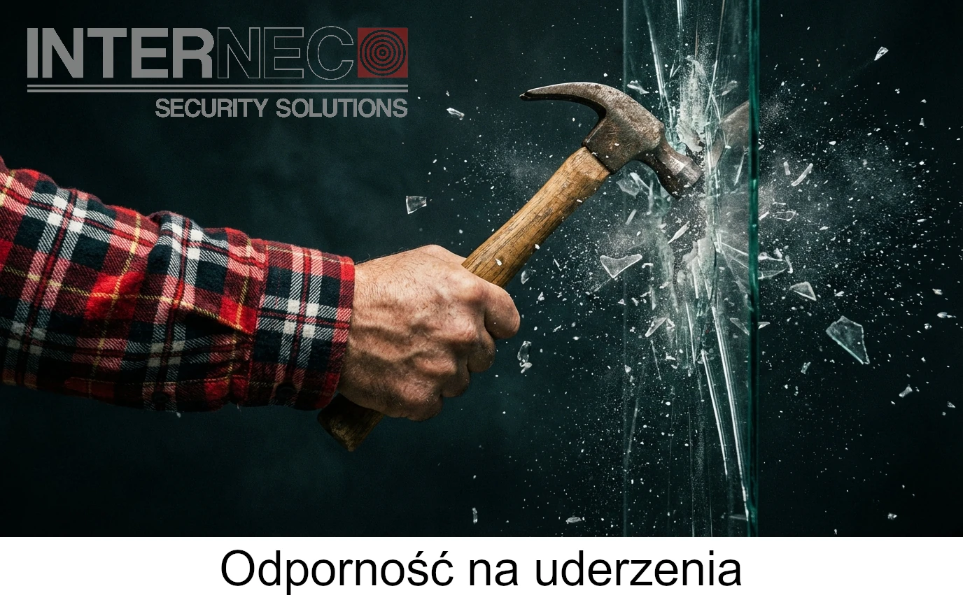 Kamera o klasie odporności IK10 wytrzymująca uderzenie