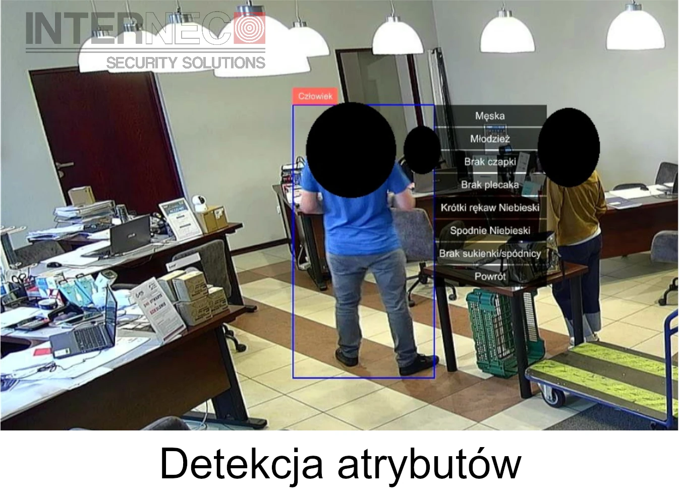 Zaawansowana analiza atrybutów osób i kolorów pojazdów w systemie monitoringu