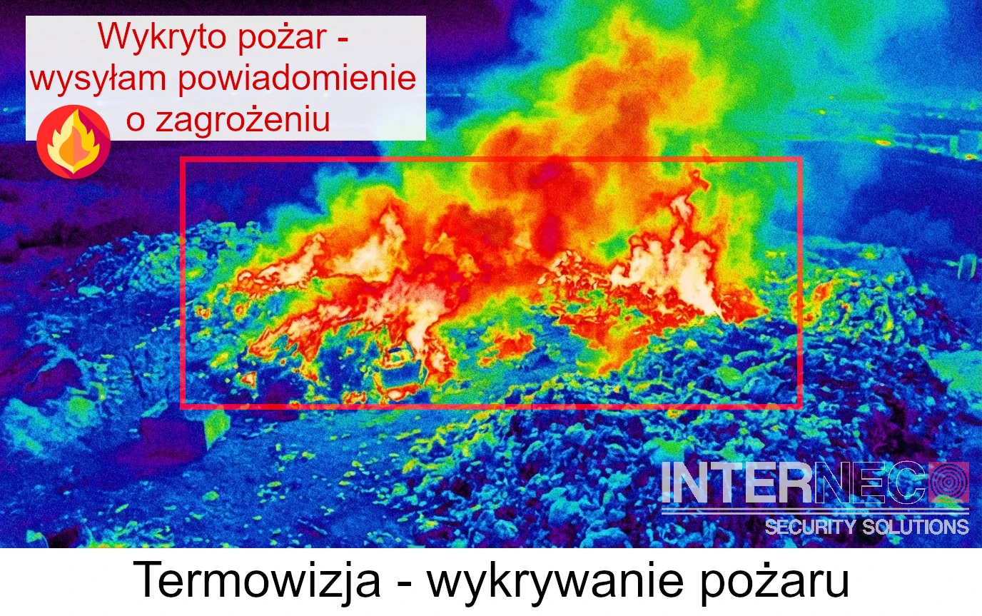 Porównanie obrazu klasycznego i termowizyjnego w trudnych warunkach pogodowych