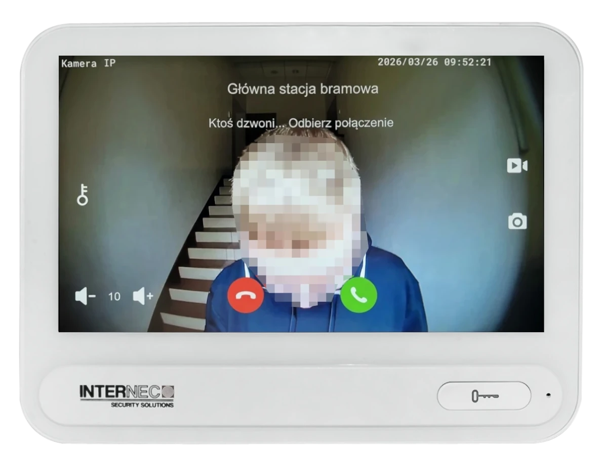 Intuicyjny interfejs stacji bramowej i podgląd na żywo